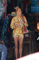 KYLE RICHARDS, ERIKA JAYNE, DORIT KEMSLEY, SUTTON STRACKE and GARCELLE BEAUVAIS Out Shopping in Caribbean 08/10/2024