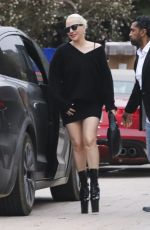 LADY GAGA and Michael Polansky Out for Dinner in Malibu 08/08/2024