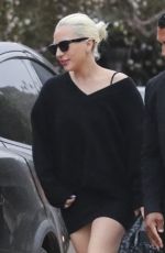 LADY GAGA and Michael Polansky Out for Dinner in Malibu 08/08/2024