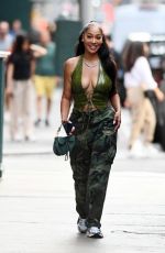 LALA ANTHONY Arrives at Lure Fishbar in New York 08/26/2024