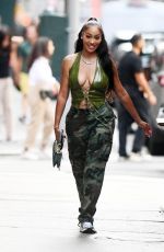 LALA ANTHONY Arrives at Lure Fishbar in New York 08/26/2024
