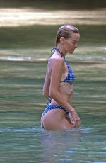 LARA WORTHINGTON in Bikini on Vacation in Costa Rica 08/14/2024