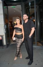 LAUREN BESCHI Arrives at EGGi BOFF Launch Party at Jin Bo Law in London 08/27/2024