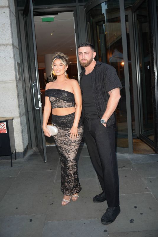LAUREN BESCHI Arrives at EGGi BOFF Launch Party at Jin Bo Law in London 08/27/2024