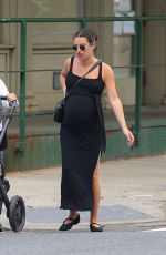 LEA MICHELE Out with Her Parents in New York 07/31/2024