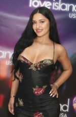 LEAH KATEB at Love Island USA: The Reunion Season 6 Pink Carpet in New York 08/14/2024