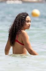 LEIGH-ANNE PINNOCK in Bikini at a Beach in Ibiza 07/27/2024