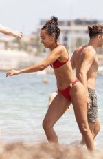LEIGH-ANNE PINNOCK in Bikini at a Beach in Ibiza 07/27/2024