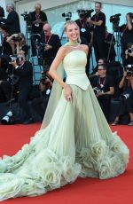 LEONIE HANNE at Babygirl Red Premiere at 81th Venice International Film Festival 08/30/2024