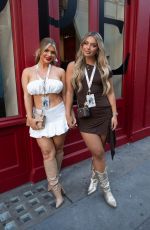 LIBERTY POOLE and LUCINDA STAFFORD Heading to Taylor Swifts Concert in London 08/16/2024