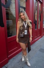 LIBERTY POOLE and LUCINDA STAFFORD Heading to Taylor Swifts Concert in London 08/16/2024