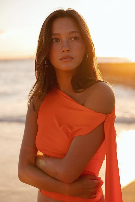 LILY CHEE at a Photoshoot, August 2024