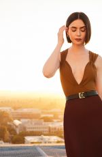 LILY COLLINS at Emily in Paris Season 4 Photocall in Los Angeles 08/12/2024