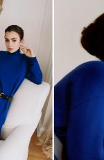 LILY COLLINS for InStyle Fall 2024