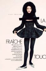 LILY COLLINS in Elle Magazine, France August 2024