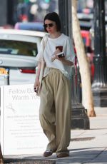 LILY COLLINS Out and About in Los Angeles 08/17/2024