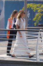 LILY JAMES Arrives in Venice for 81st Venice International Film Festival 08/29/2024