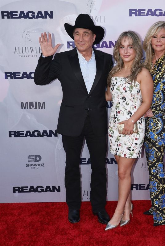 LILY PEARL BLACK and LISA HARTMAN BLCK at Reagan Premiere at TCL Chinese Theatre in Hollywood 08/20/2024