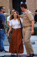 LINDA CARDELLINI on the Set of Way of the Warrior Kid in Los Angeles 08/29/2024