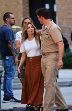 LINDA CARDELLINI on the Set of Way of the Warrior Kid in Los Angeles 08/29/2024