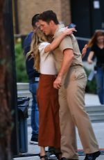 LINDA CARDELLINI on the Set of Way of the Warrior Kid in Los Angeles 08/29/2024