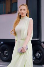 LINDSAY LOHAN Arrives at 2024 Disney Legends Awards Ceremony in Anaheim 08/11/2024