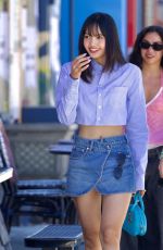 LISA and ROSALIA Out for Ice Cream Together in Los Angeles 08/21/2024