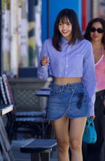 LISA and ROSALIA Out for Ice Cream Together in Los Angeles 08/21/2024