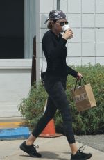 LISA RINNA Out for Coffee and Pastries at Starbucks After Pilates Class in Los Angeles 08/01/2024