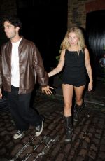 LOTTIE MOSS Leaves Chiltern Firehouse in London 08/18/2024