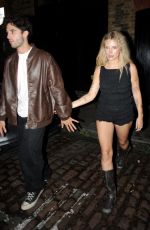 LOTTIE MOSS Leaves Chiltern Firehouse in London 08/18/2024