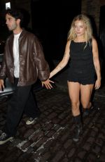 LOTTIE MOSS Leaves Chiltern Firehouse in London 08/18/2024