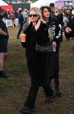 LOTTIE MOSS Out Backstage at Reading Festival 08/24/2024