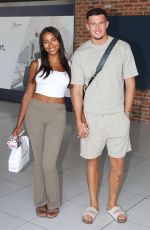 LOVE ISLAND Stars Arrives Back at Manchester Airport 07/30/2024