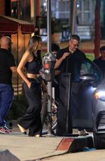 LUCIANA BARROSO and Matt Damon Out for Dinner with Ben Affleck in Los Angeles 08/26/2024