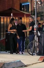 LUCIANA BARROSO and Matt Damon Out for Dinner with Ben Affleck in Los Angeles 08/26/2024