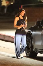 LUCIANA BARROSO and Matt Damon Out for Dinner with Ben Affleck in Los Angeles 08/26/2024
