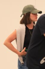 LUCY HALE Arrives at LAX Airport in Los Angeles 08/09/2024