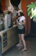 LUCY HALE at a Juice Bar in Malibu 08/18/2024