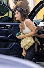 LUCY HALE Heading to a Business Meeting in West Hollywood 08/13/2024