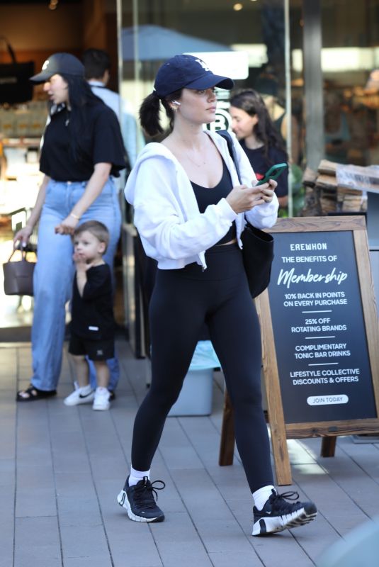 LUCY HALE Out Shopping at Erewhon in Studio City 08/29/2024