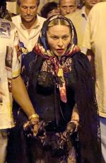 MADONNA and Akeem Morris Visits Terracina Alta Terracina 08/19/2024