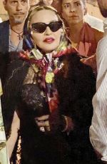 MADONNA and Akeem Morris Visits Terracina Alta Terracina 08/19/2024