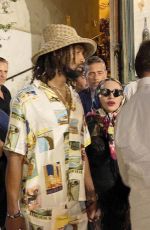 MADONNA and Akeem Morris Visits Terracina Alta Terracina 08/19/2024