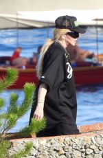 MADONNA Arrives at Dolce and Gabbana