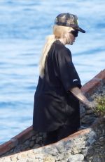 MADONNA Arrives at Dolce and Gabbana