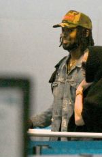 MADONNA with Her Rumored New Boyfriend at JFK Airport in New Yotk 08/09/2024