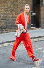 MAGGIE GRACE Out and About in London 07/31/2024