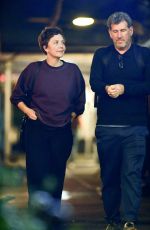 MAGGIE GYLLENHAAL at a Dinner Date at Via Carota in New York 08/26/2024