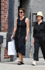 MAGGIE GYLLENHAAL Out Shopping with a Friend in New York 08/04/2024